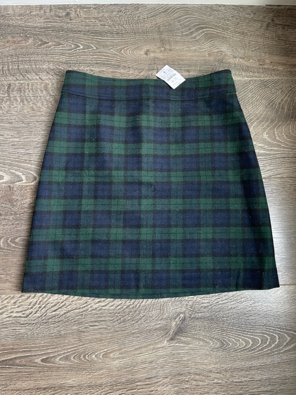 NWT - J.CREW Plaid Tartan Skirt